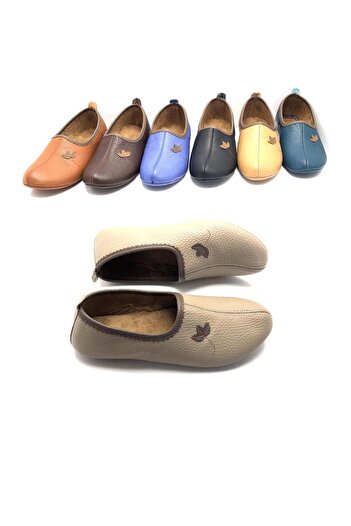 Deritarz Genuine Leather Hajj Umrah Tawaf Booties and Home Shoes