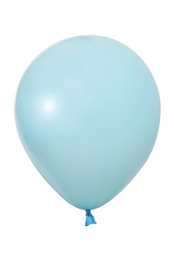 Patladı Gitti 18 inç Makaron Mavi Jumbo Büyük Boy Balon 45 Cm