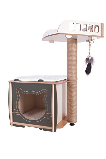 Patihomes Lâl Bed Scratching Cat House XL