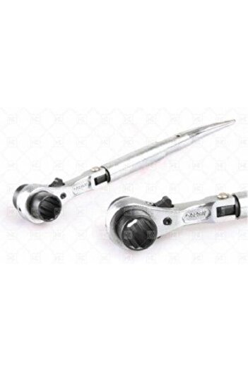 Glory Articulated Pile Socket Ratchet Wrench 17x19mm