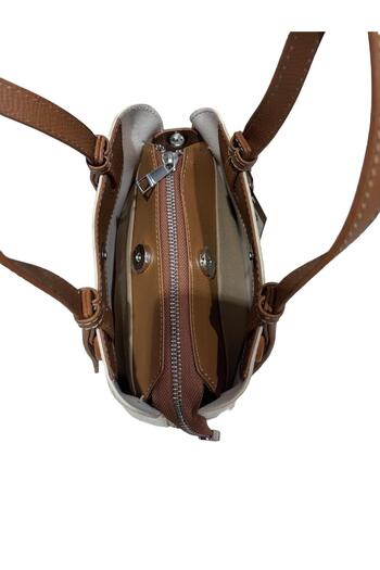 Matthew Cox T775 Beige Camel Women's Hand and Shoulder Bag