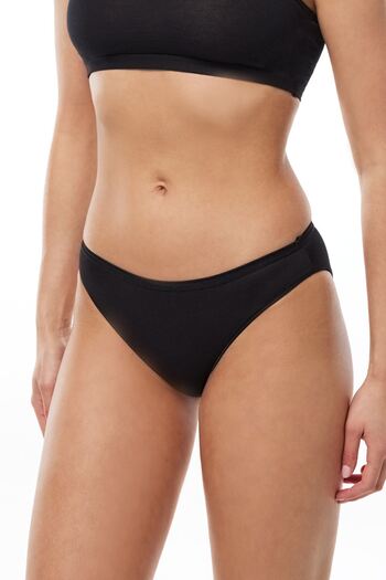 KEYAL Pantaloni de bikini de bază, elastici, confortabili, din 6 piese Tutku pentru femei