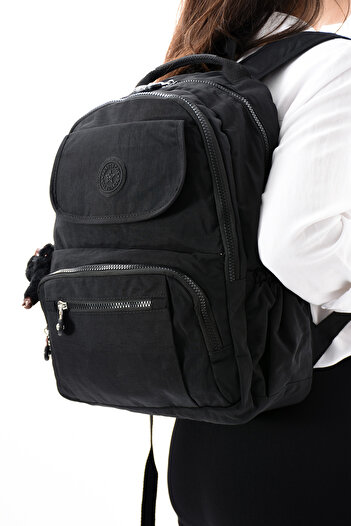 By Hakan Eba-8866 Klinkır School Bag Backpack Daily Trip Sports Travel Holiday Multi-Compartment Laptop Compartment