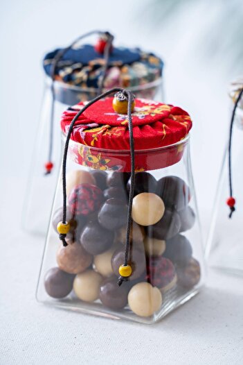 ACAR Decorative Glass Jar - 350 ml