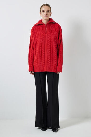 Touché Privé Knitwear sweater with zipper