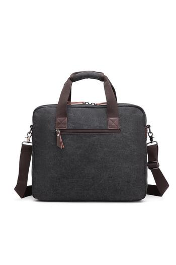 C-active Canvas Fabric Unisex Briefcase and Messenger Bag 1318