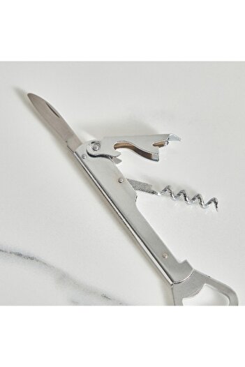 Home Box Barwell Waiters Corkscrew and Opener with Knife