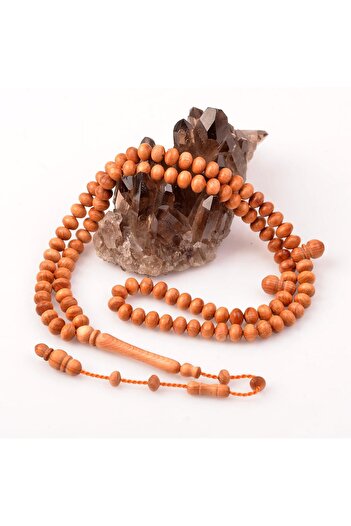 Taş Sandığı Scented Juniper Tree Prayer Rosary (6*8 mm)