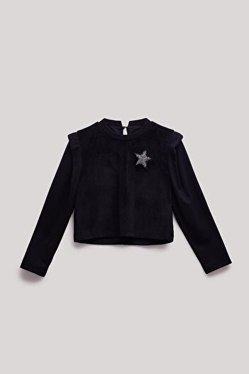 Lia Lea Bg Store Girls Black Blouse
