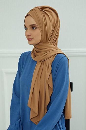 Aisha's Design Multi Cross Stitching Practical Combed Shawl,Ps-41,Light Brown