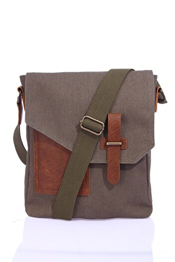 Fiyaka GK62 Canvas Messenger Bag - Πολλαπλών διαμερισμάτων, Universite Casual Bag, MacBook Tablet Bag