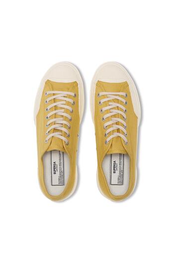 Superga 2432 Works Low Cut Denim Yarn Dyed Unisex Sarı Sneaker