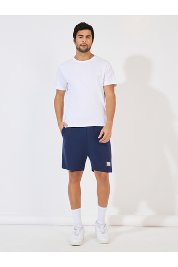 Styli Badge Detail Regular Fit Terry Shorts