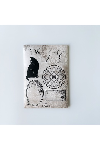 Onwize Onwize'Atmosfera' 80X110Mm Silicone Clear Stamp - Scrapbooking