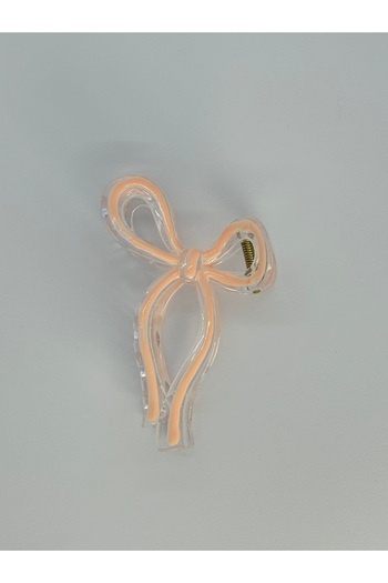 Uzak Işıklar Women's Large Size Transparent Ekay Bow Buckle