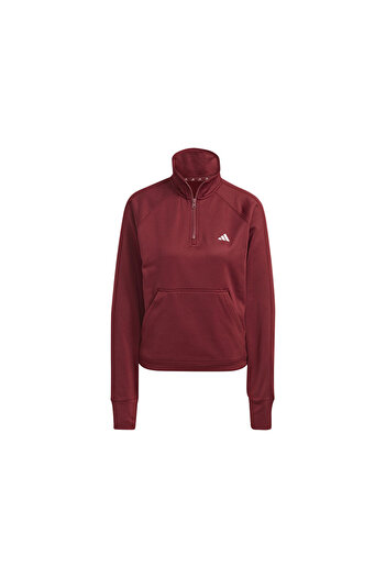 adidas Червени дамски тренировъчни суитшърти - W Gg 1/4 Zip, Hy3225