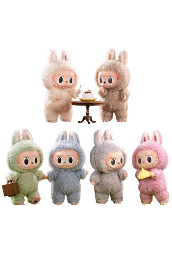 Choice Genuine edition Labubu Enamel Keychain Doll Backpack Plush Pendant Exquisite Gift Birthday Gift D...