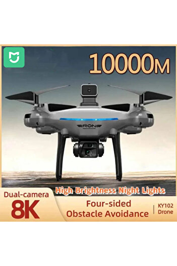 Choice Mıjıa Ky102 Drone Profesyonel Çift Kamera Hava Fotoğrafçılığı 360 Engellerden Kaçınma Optik Fl...