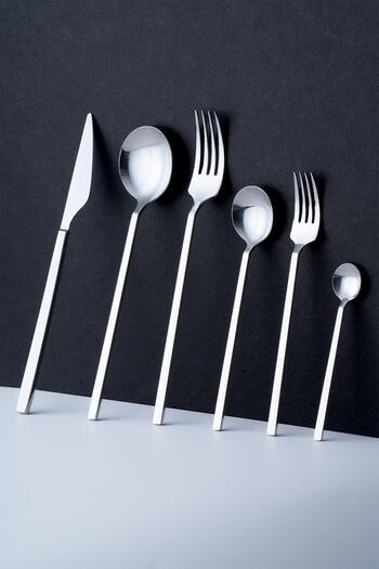 ACAR Camila 72 Piece Silver Fork Spoon Knife Set
