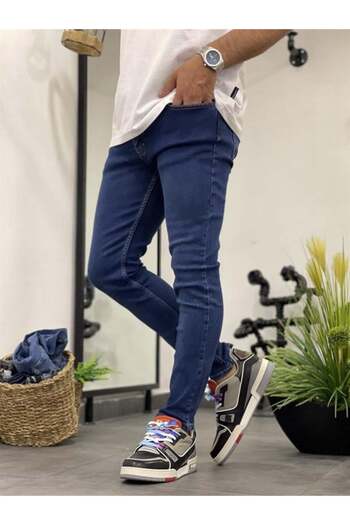 NOMARC Чоловічі джинси Slim Fit світло-синього кольору