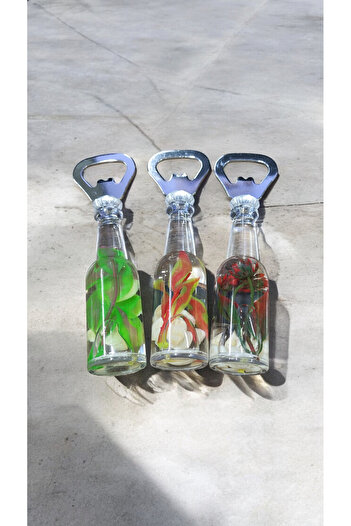 Ayver 2 Pieces of Magnetic Closet-Sticking Flower Motif Water Opener Cola Gas Opener