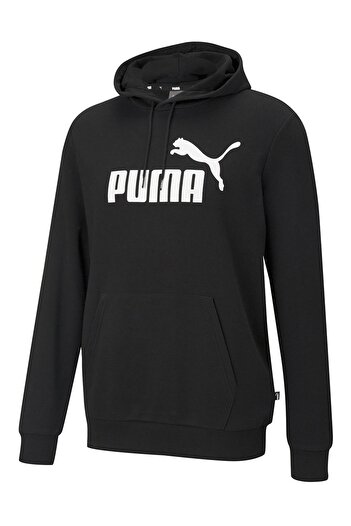 Puma Ανδρικά φούτερ Ess Big Logo - Casual Black Hoodie 58668801