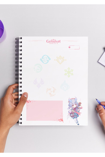 Home Genshin Sigewinne Spiral Notebook A5 (50 Sheets)