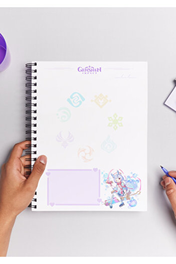 Home Genshin Sigewinne Spiral Notebook A5 (50 Sheets)