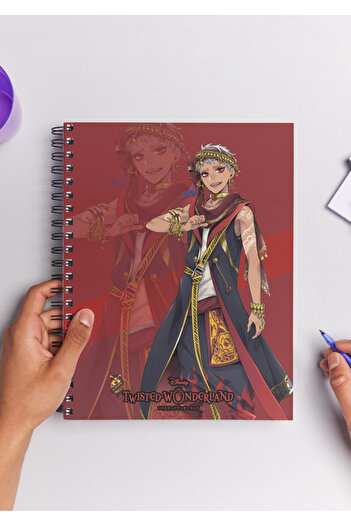Home Twisted Wonderland Spiral Notebook A5 (50 Sheets)