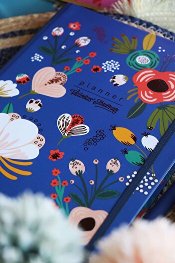 Victoria's Journals 17x24 εκ. Κρυφό σπειροειδές ατελείωτο πρόγραμμα προγραμματισμού ημερολογίου