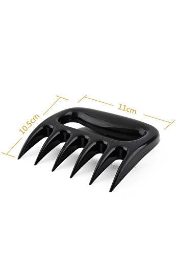 Choice 1PCS Opp Bag 1 Pieces Bear Claw Meat Grinder Tear Meat Tools Bear Claw BBQ Fork To Tear Meat Food Fo