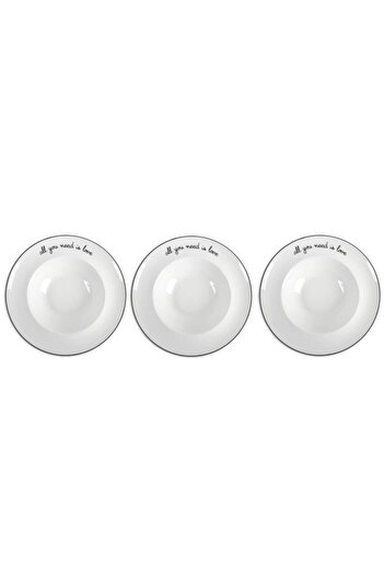 Porland Hope 3-Piece Pit Pasta Plate