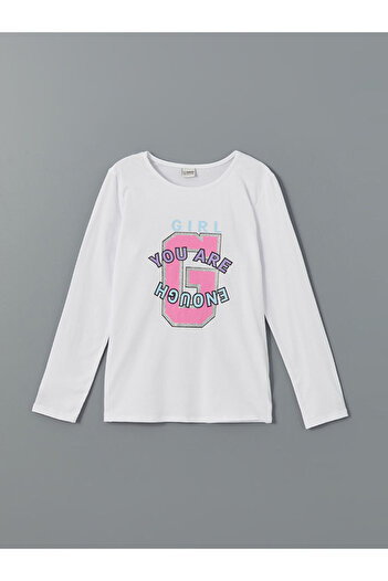 LC Waikiki Crew Neck Girl's T-Shirt