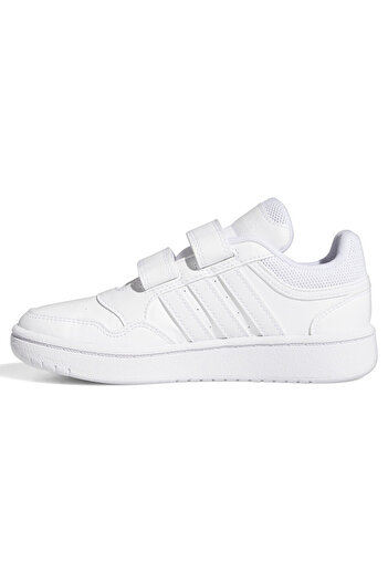 adidas Hoops 3.0 Cf C Kids Hoops White Sports Shoes Gw0436