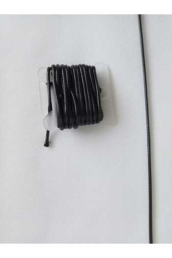 hobi duragı 2.5 Meters Waxed Korean String - 1.5 mm Thick Bracelet and Necklace String