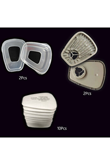 Choice As shown Dustproof 5N11 Filter 501 Retainer 503/603 Adapter For 3M 6200/7502/6800/FF402 Respirator P