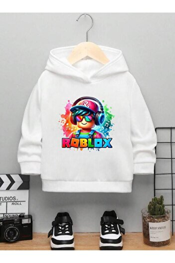 Massgai Ειδικό βαμβακερό φούτερ για παιδιά Roblox Play Visual Printed