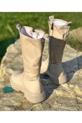 Surpie Shoes Çocuk Streç Çizme, Çocuk Esnek Bot-Çizme