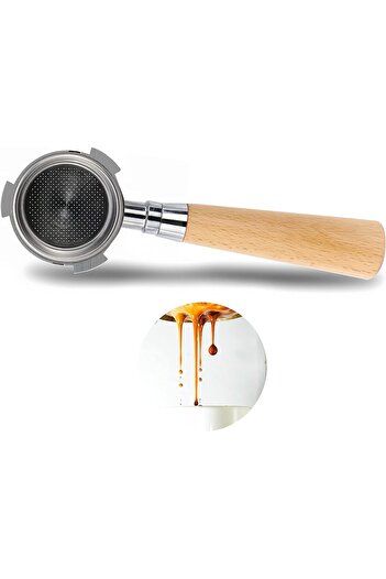 MIBRU Coffee naked portafilter wooden 51mm