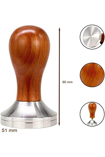 MIBRU Coffee tamper wooden 51mm