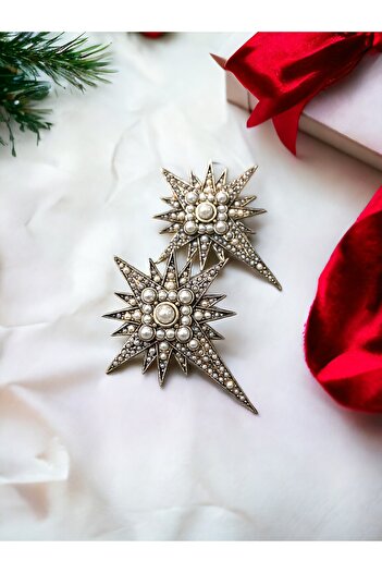 FAYRA ACCESSORIES Pole Star Earring