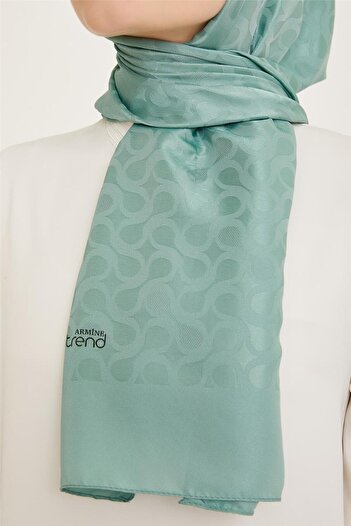 Armine Pearl Monogram Trend Shawl - 1 14 57