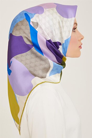 Armine Sura Silk Scarf 24Ya9119 5 03