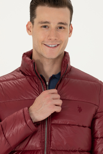 U.S. Polo Assn. Men's Burgundy Coat 50271094-Vr014