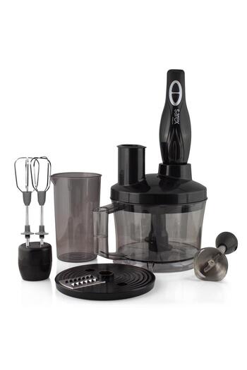 Sarex Sr-2120 Elite Plus Black Blender Set