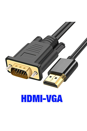 Choice كابل HDMI ذكر إلى VGA ذكر أسود بطول 3 متر، 0.5 متر، 1 متر، 2 متر، 3 متر، 5 متر، 10 متر، 1080 بكسل، 60 هرتز، متوافق مع HDMI إلى محول VGA