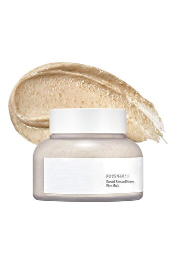 Choice 2024 New Ground Rice And Honey Glow Mask Pore Sebum Care For Dry Sensitive Skin Skin Care 150ml 5...