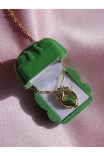 Reorah Collection Tiana Crown Heart Necklace