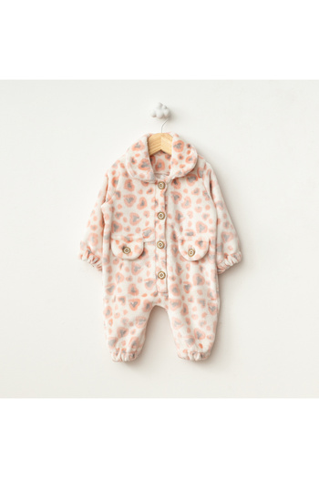 Baby Fou Leopard Print Jumpsuit