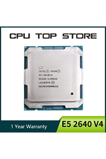 Choice Used Intel Xeon E5 2640 V4 Processor 2.4GHz 10 cores 25M 90W 14nm LGA 2011-3 CPU